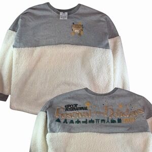 Disney Parks Epcot Festival Of The Holidays 2023 Fleece Spirit Jersey XL